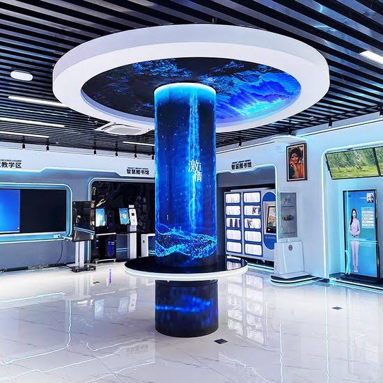 Silindir LED Ekran